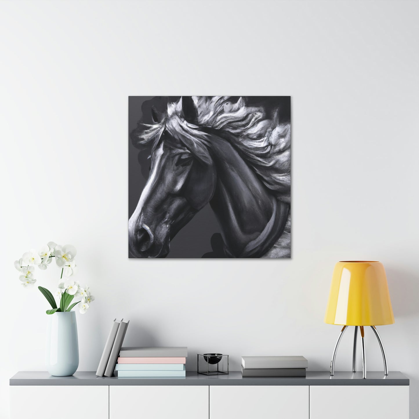 Equine Lattice - Canvas