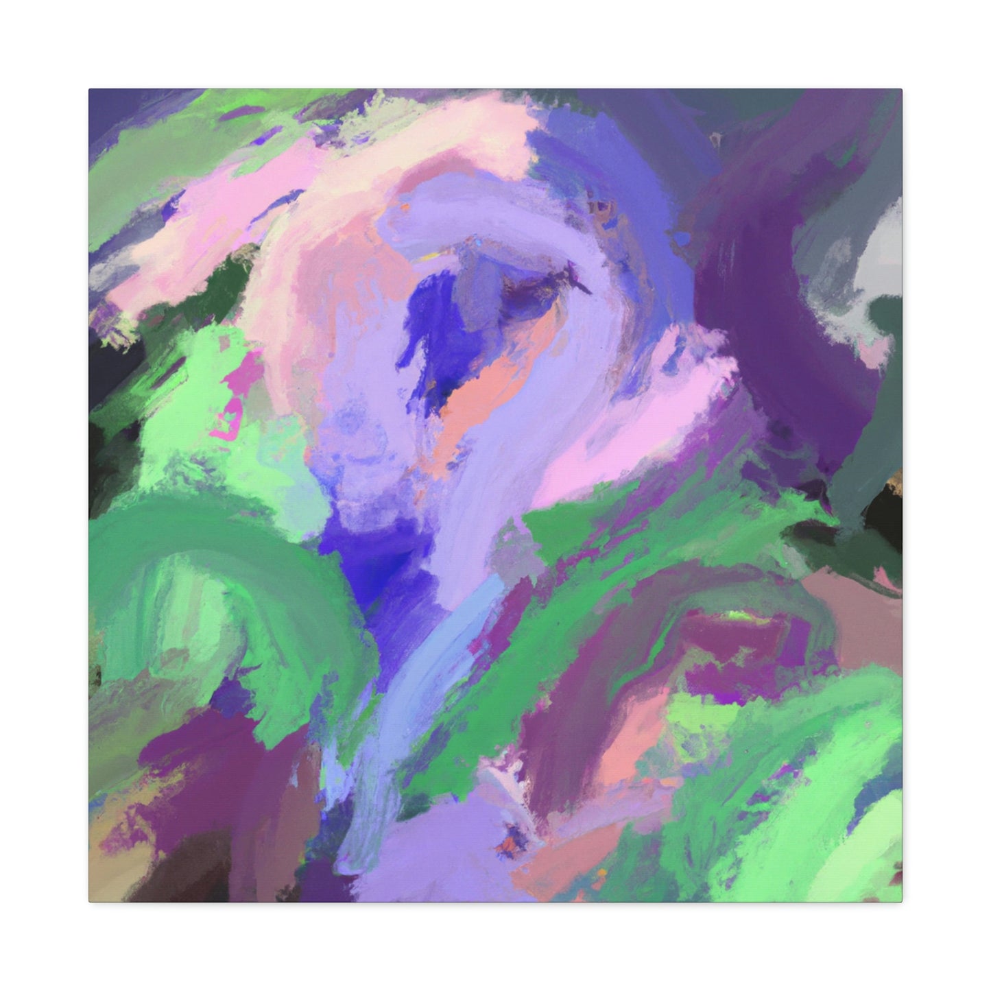 Brush Harmony. - Canvas