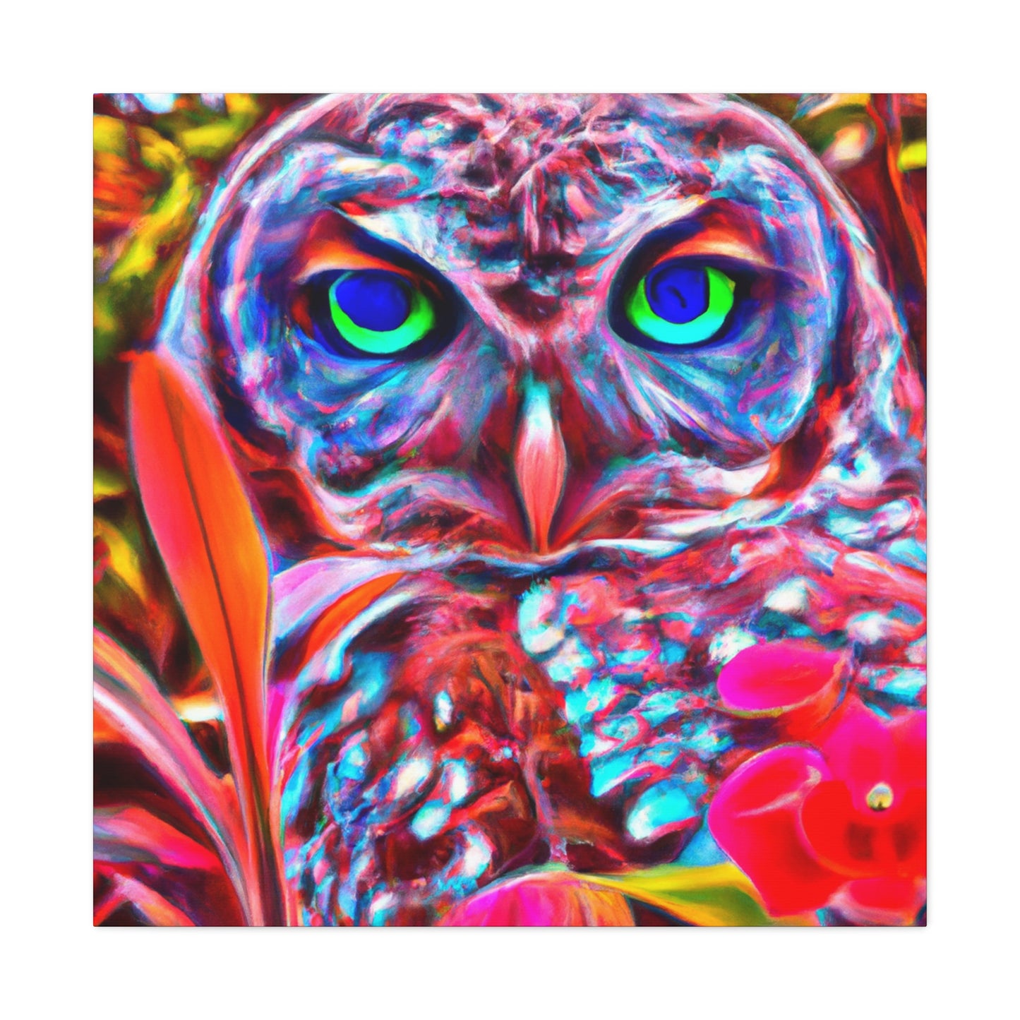 Owl Utopia. - Canvas