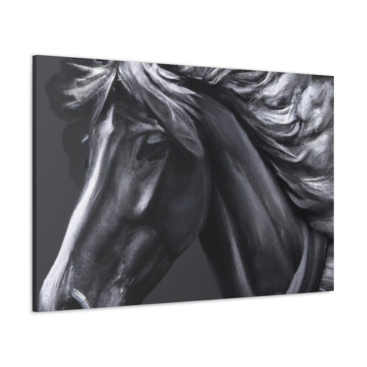 Equine Lattice - Canvas