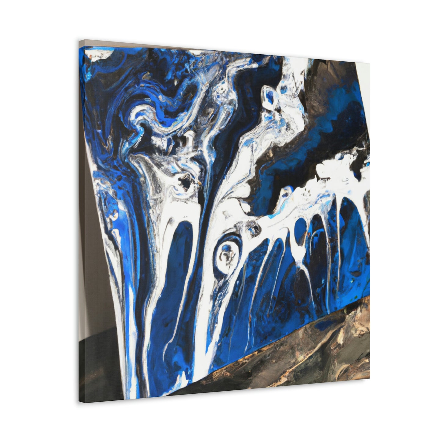 Blue Brilliance. - Canvas