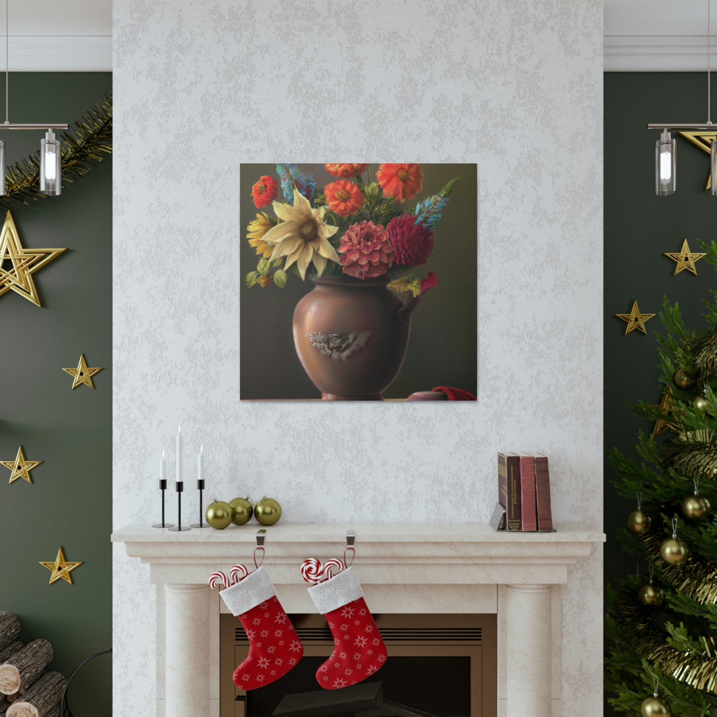 Flowering Brilliance. - Canvas