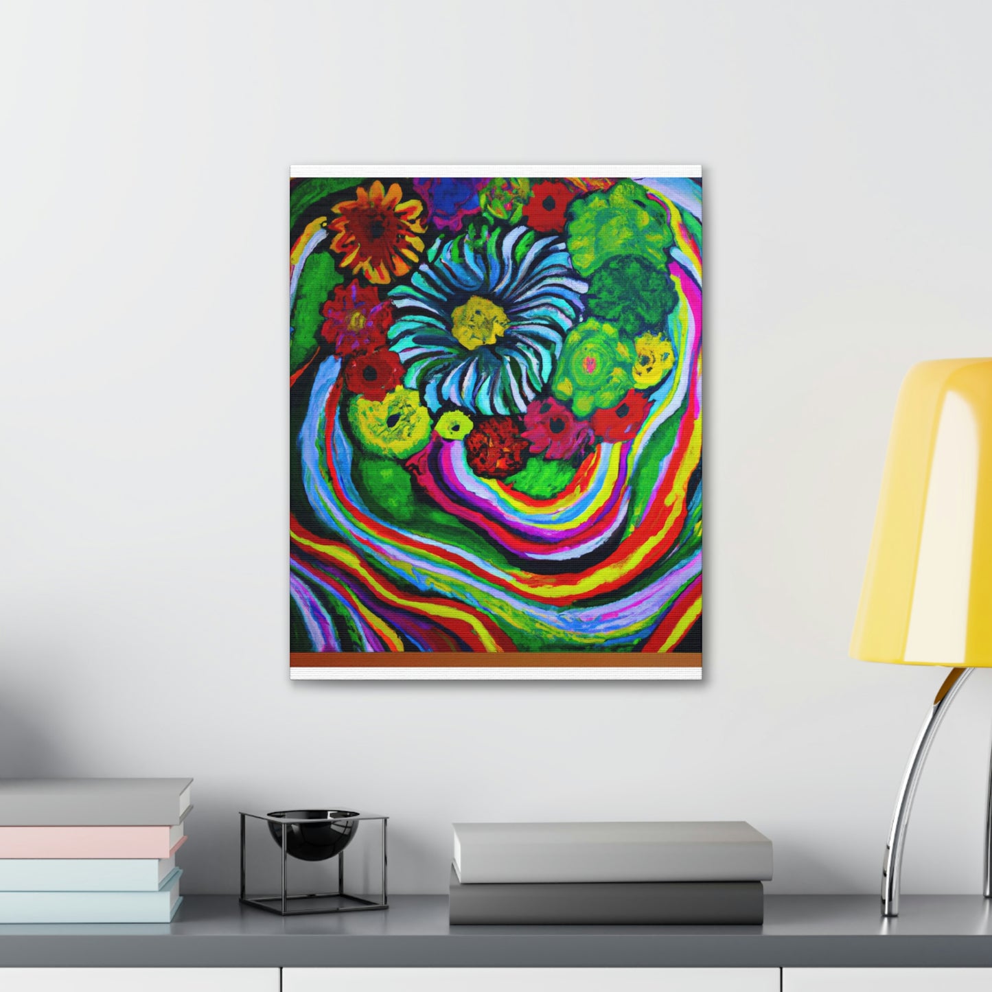 Vivid Blooms. - Canvas