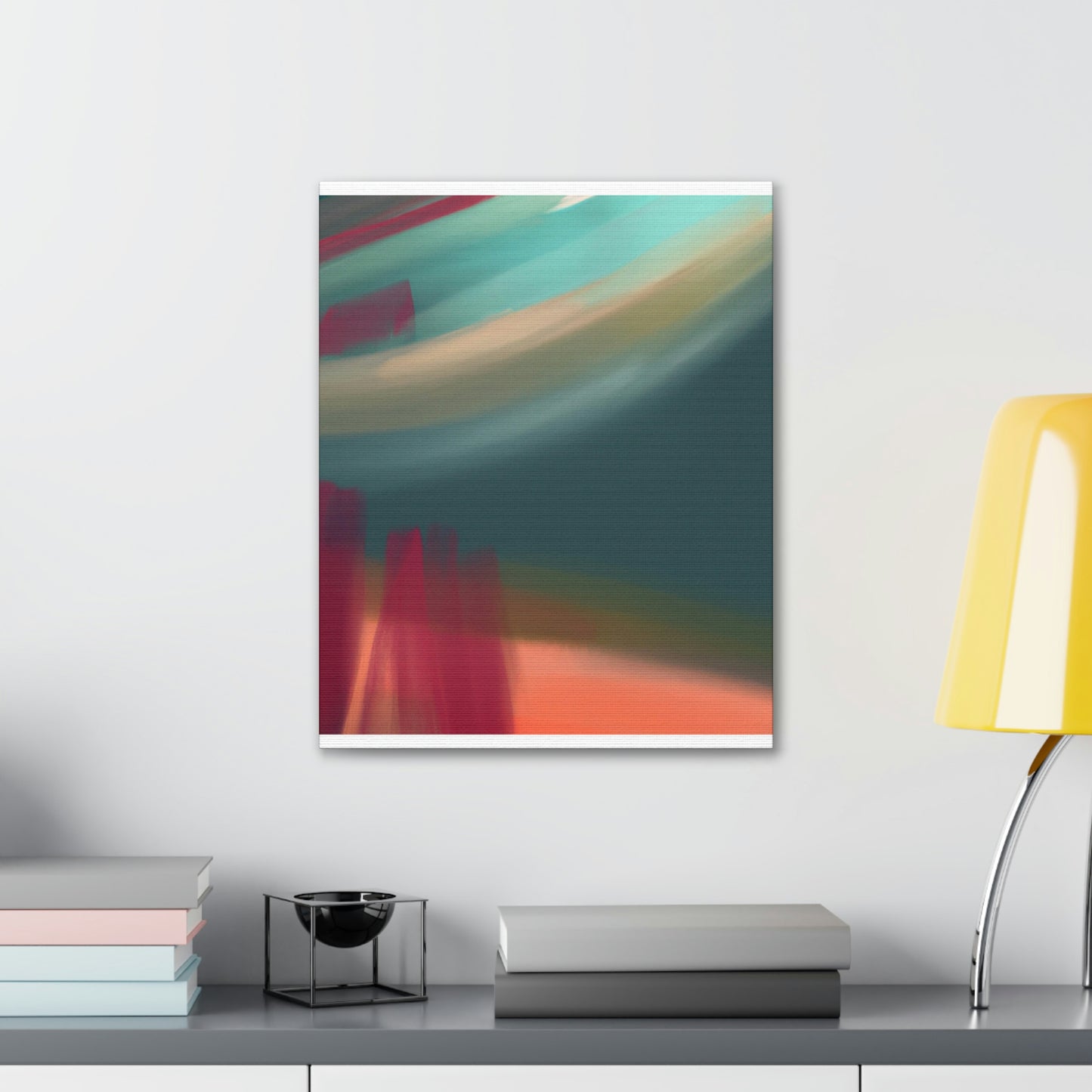 Vibrant Bloom. - Canvas