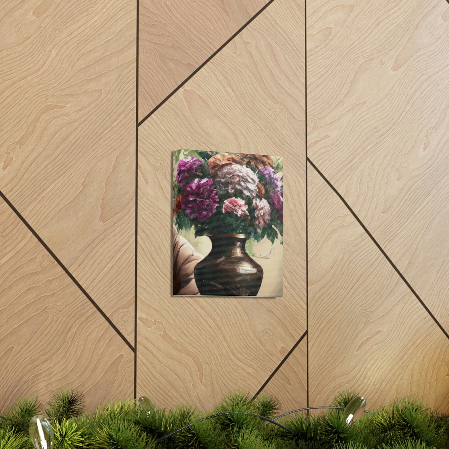 "Petal Palette Foliage". - Canvas