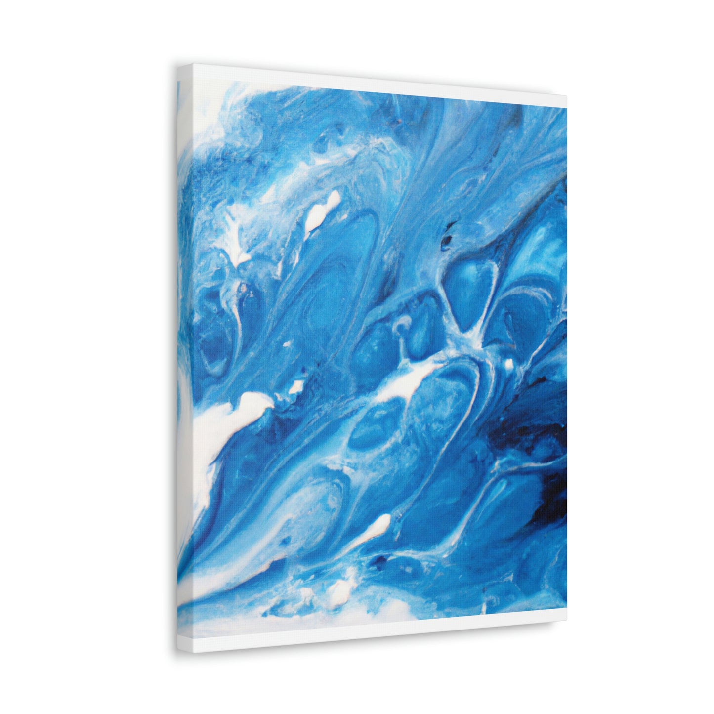 Blue Vapour. - Canvas