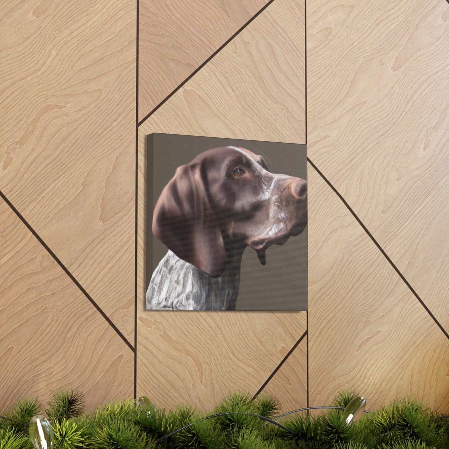 Pointer Perfection. - Canvas