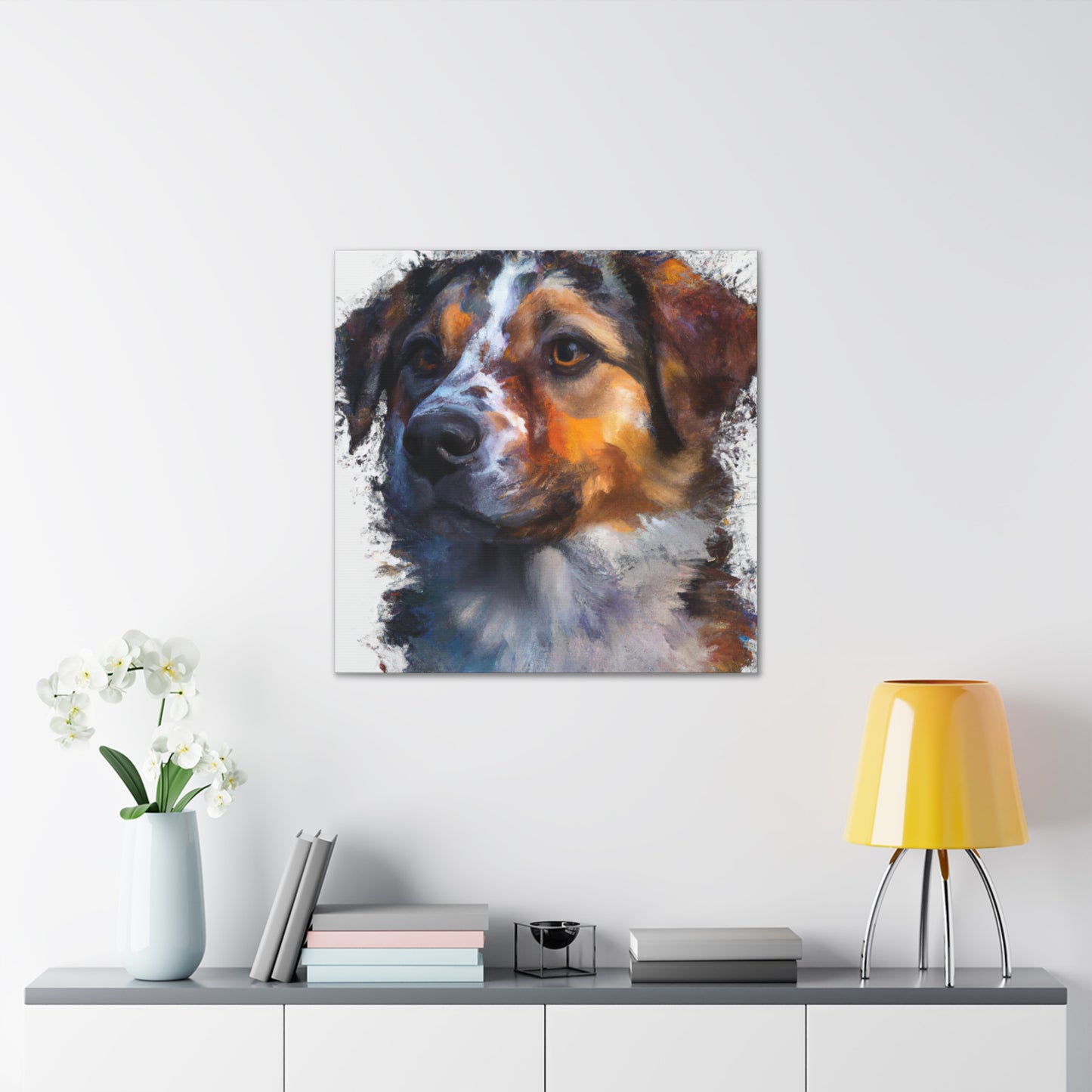 Furry Frenzy. - Canvas