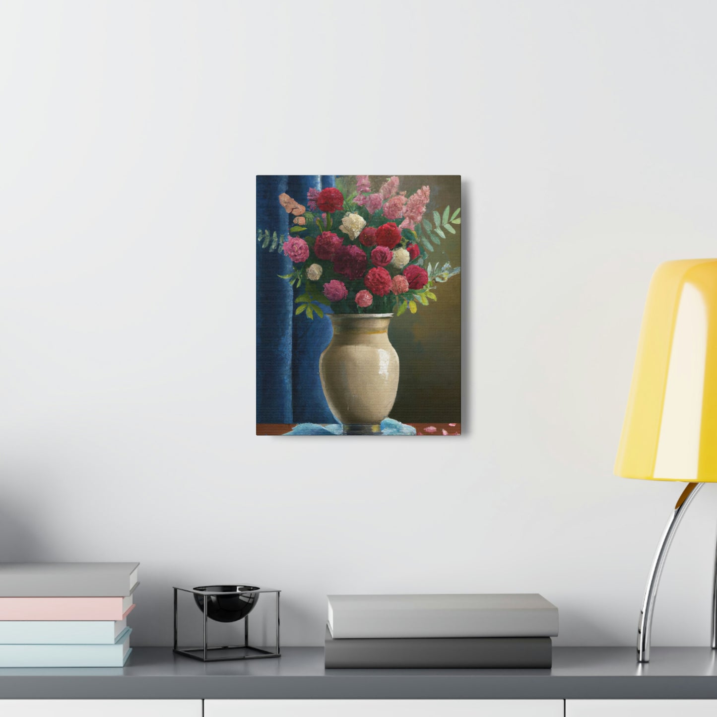 Floral Fantasia. - Canvas