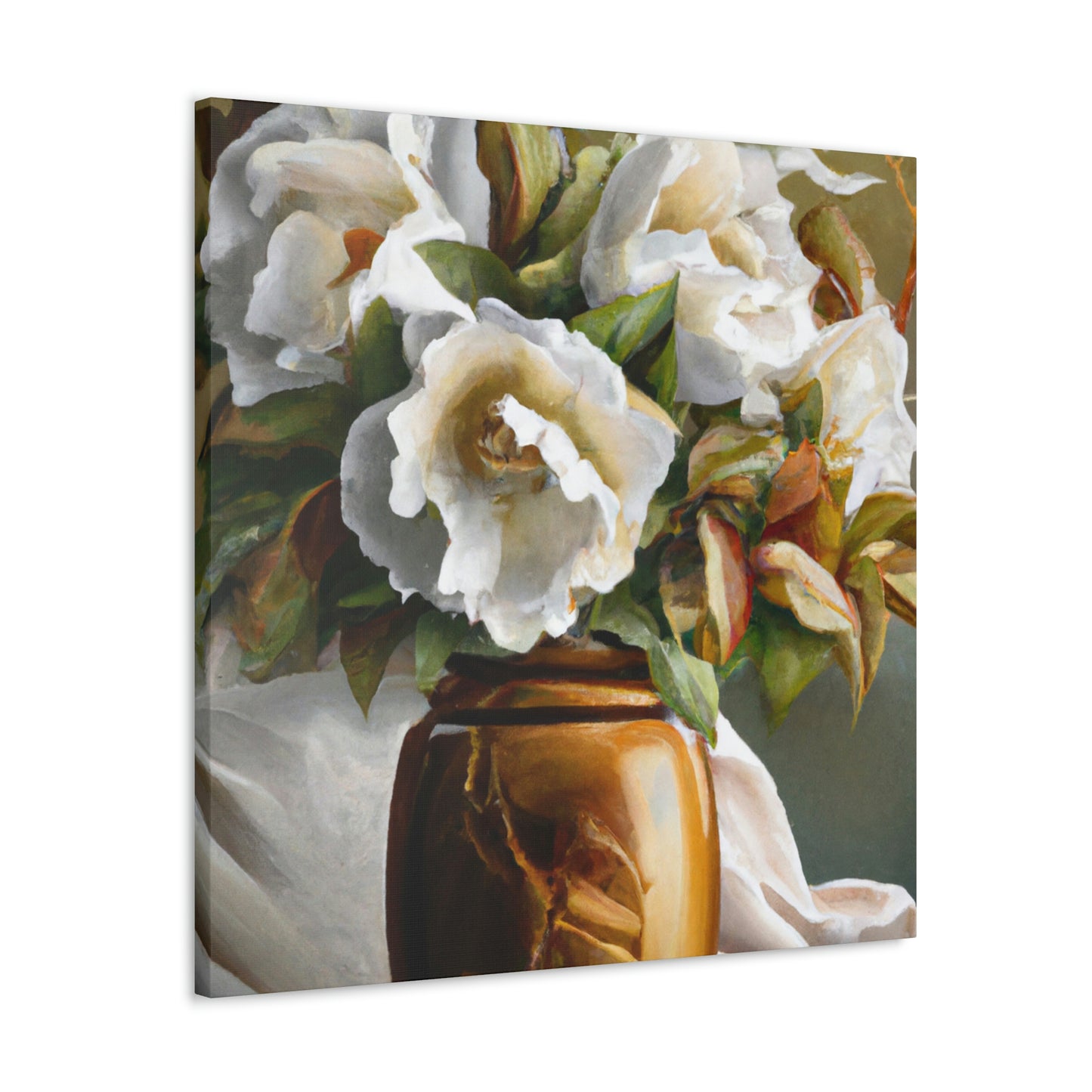"Floral Vibrance Refined." - Canvas