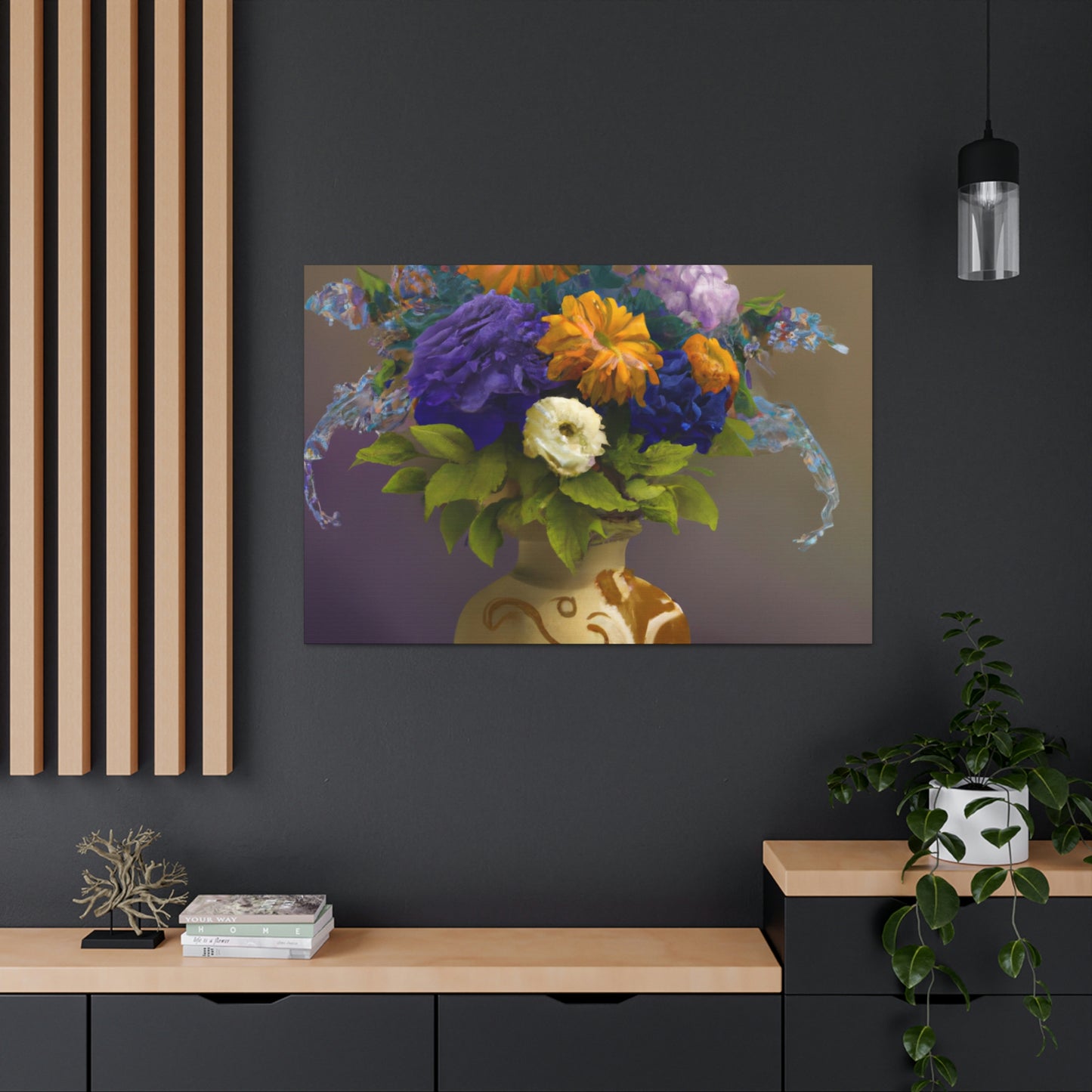 Floral Bliss Life. - Canvas