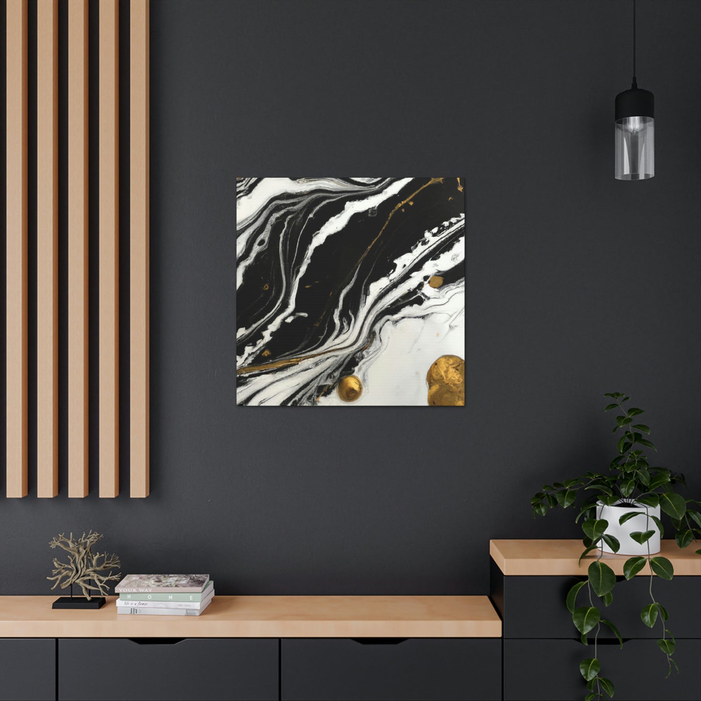 Spectral Mosaic Glow - Canvas