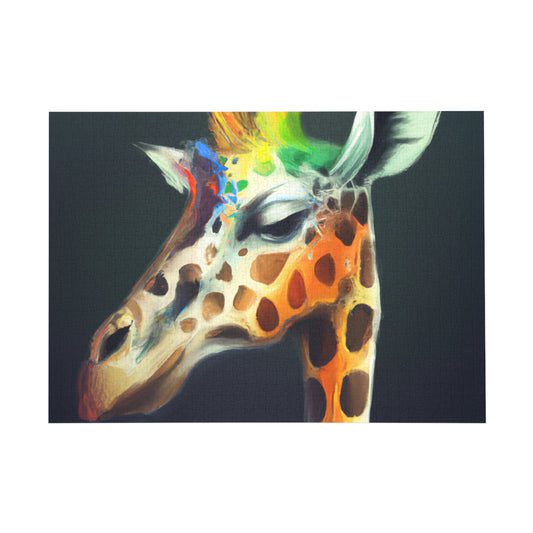 Rainbow Giraffish.- Puzzle