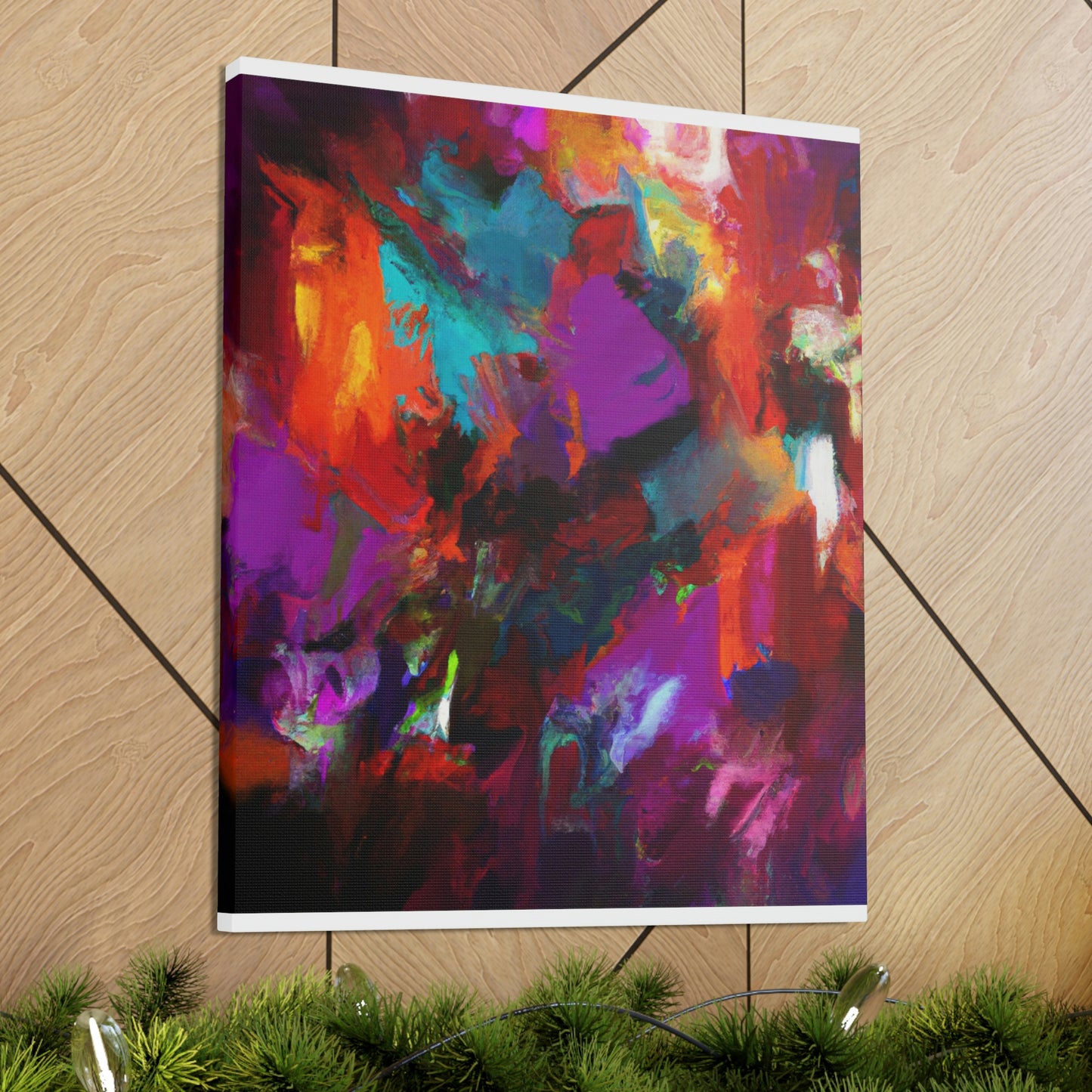 "Color Cascade" - Canvas