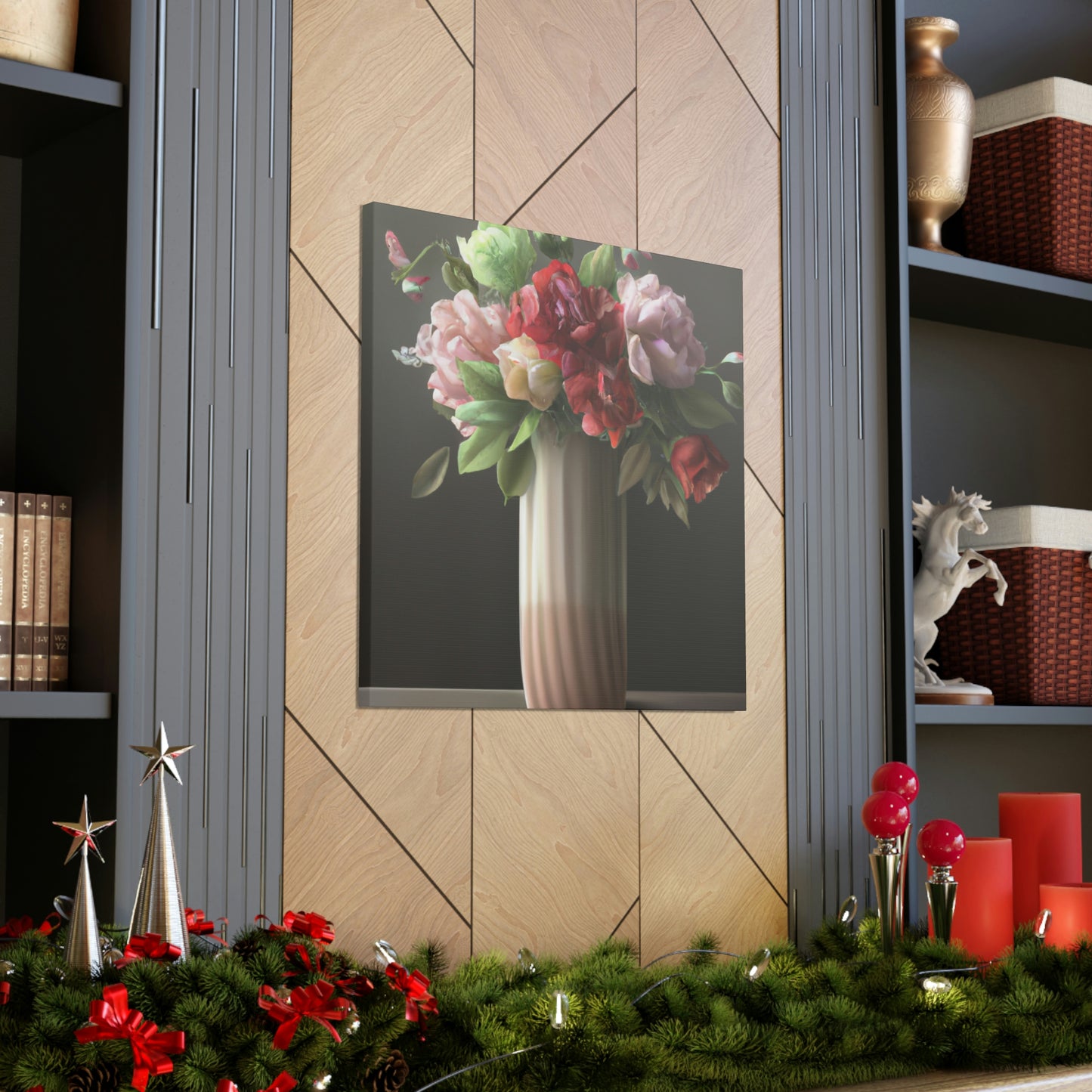 Blossoming Petals Captured - Canvas