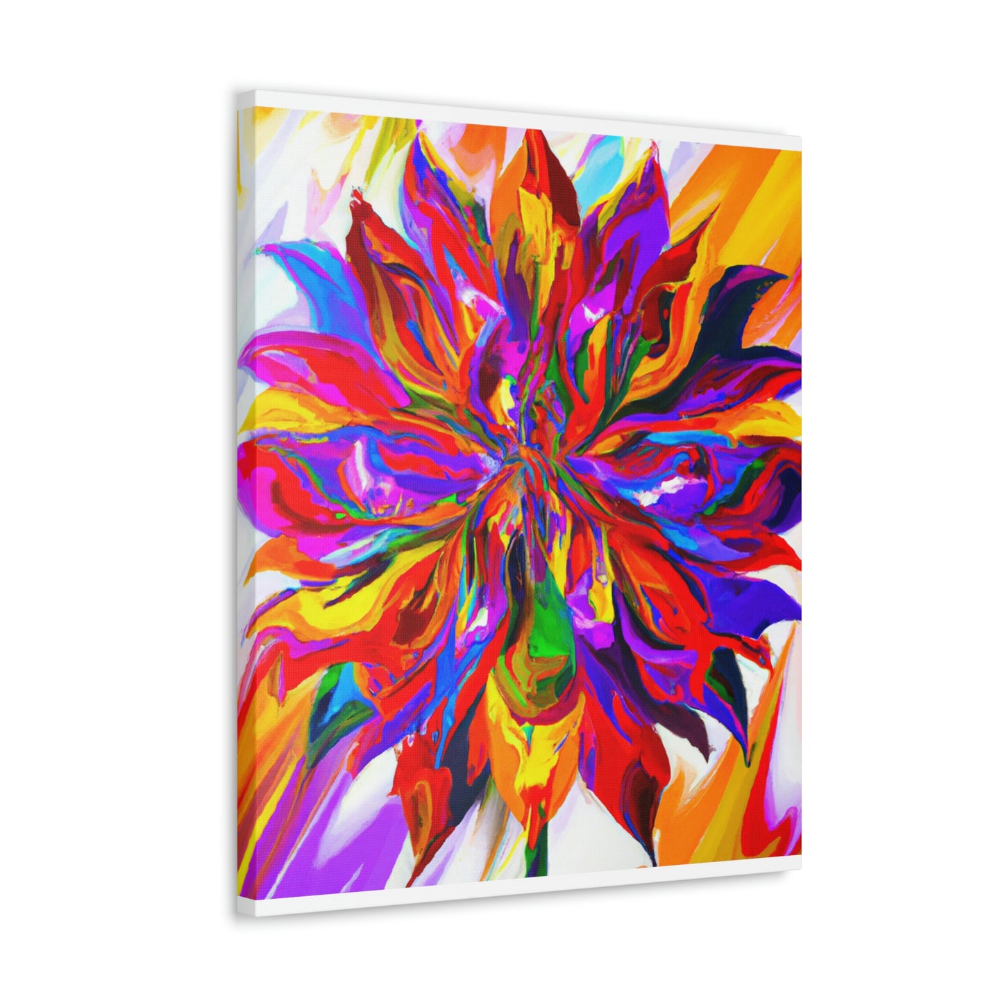 Vibrant Blooms - Canvas