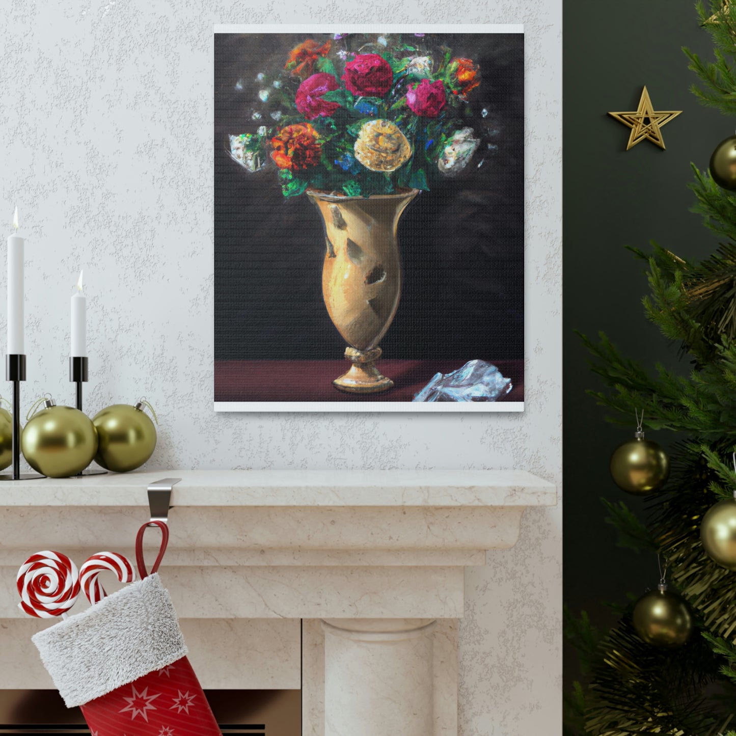 Dreamy Floral Dance - Canvas