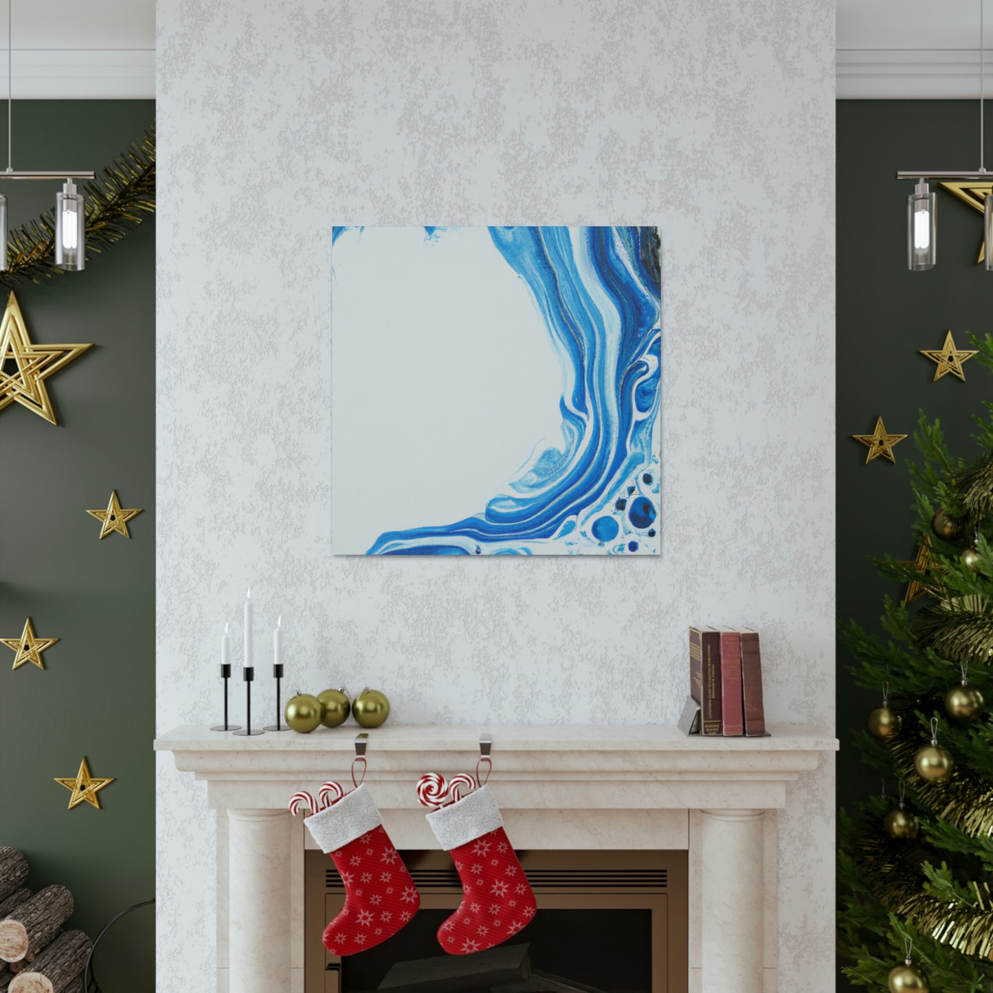 "Blue Bliss" - Canvas