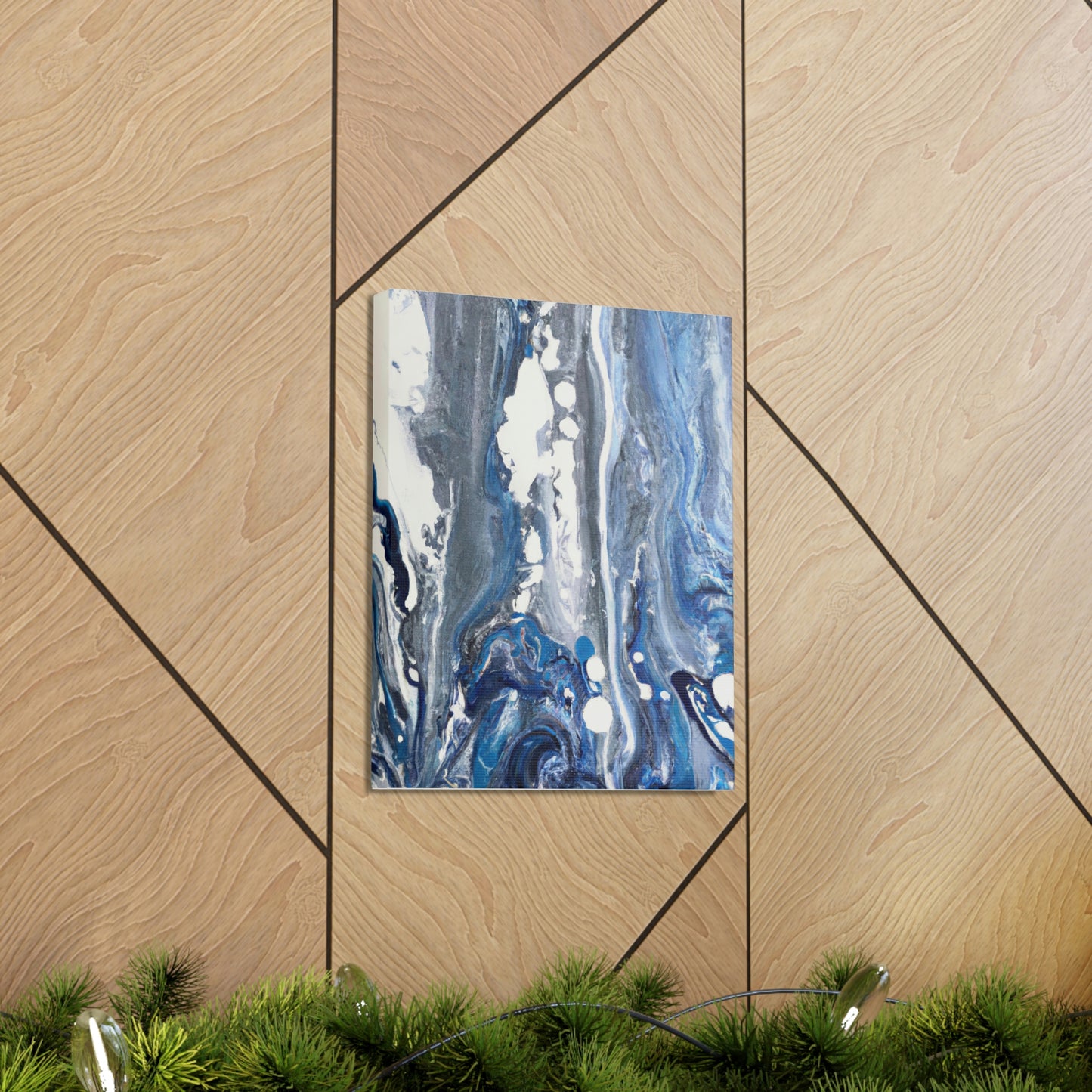 Blue Opulence - Canvas