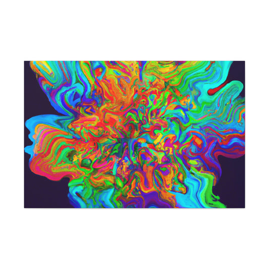 "Vivid Bloom" - Canvas