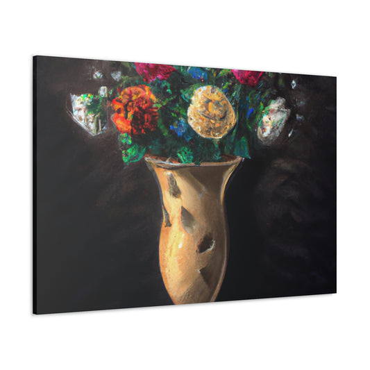 Dreamy Floral Dance - Canvas