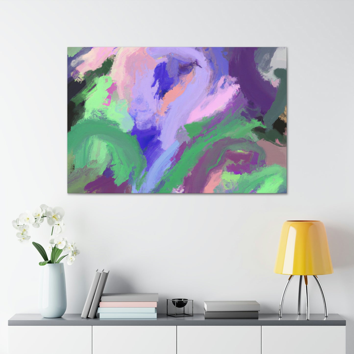 Brush Harmony. - Canvas