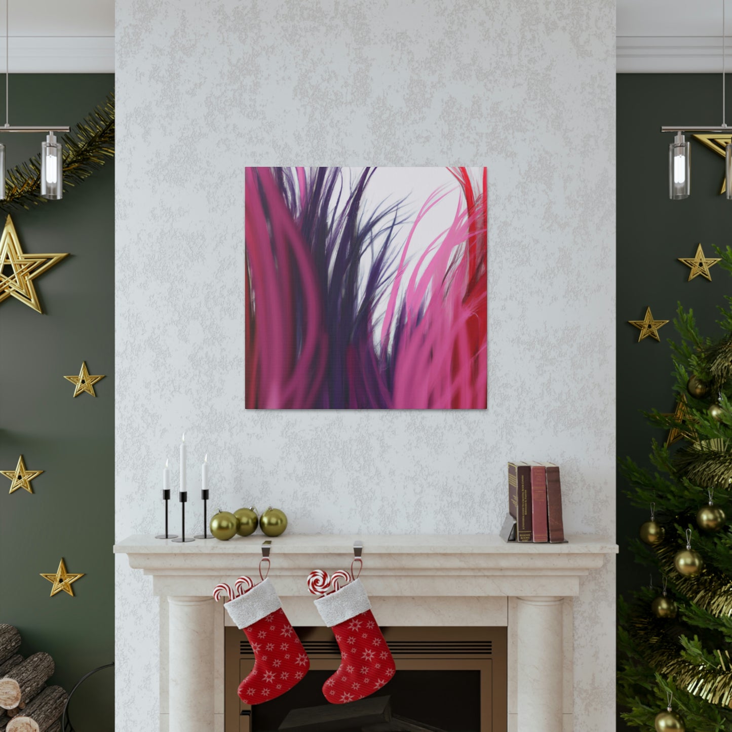 Waving Wonderland. - Canvas
