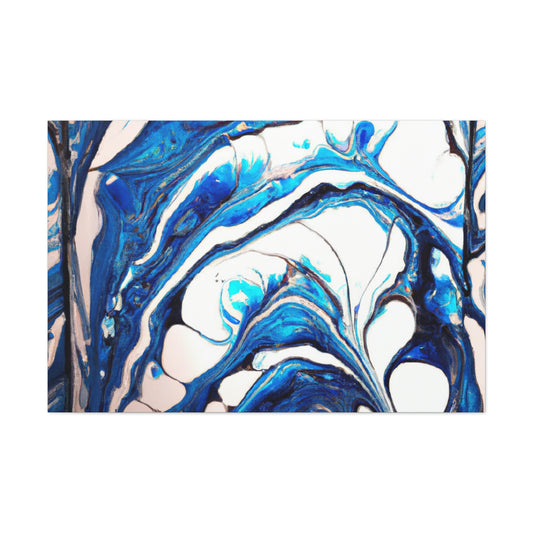 Aqua Splendor. - Canvas