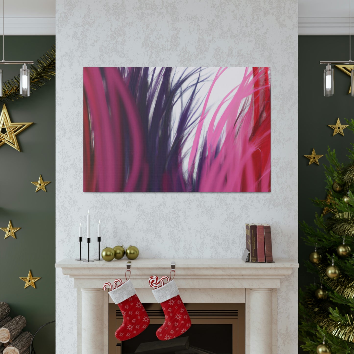 Waving Wonderland. - Canvas