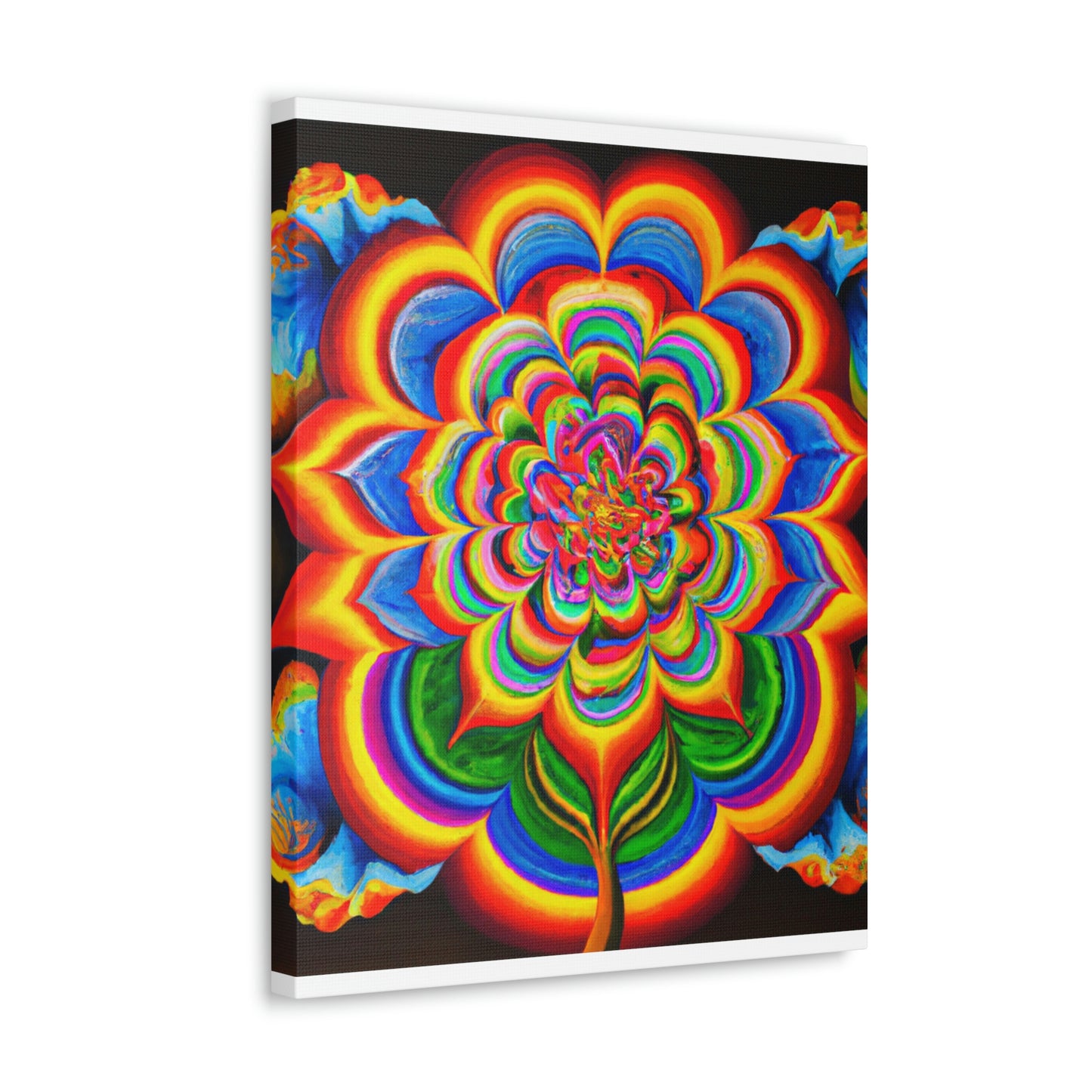 "Vibrant Blooms" - Canvas