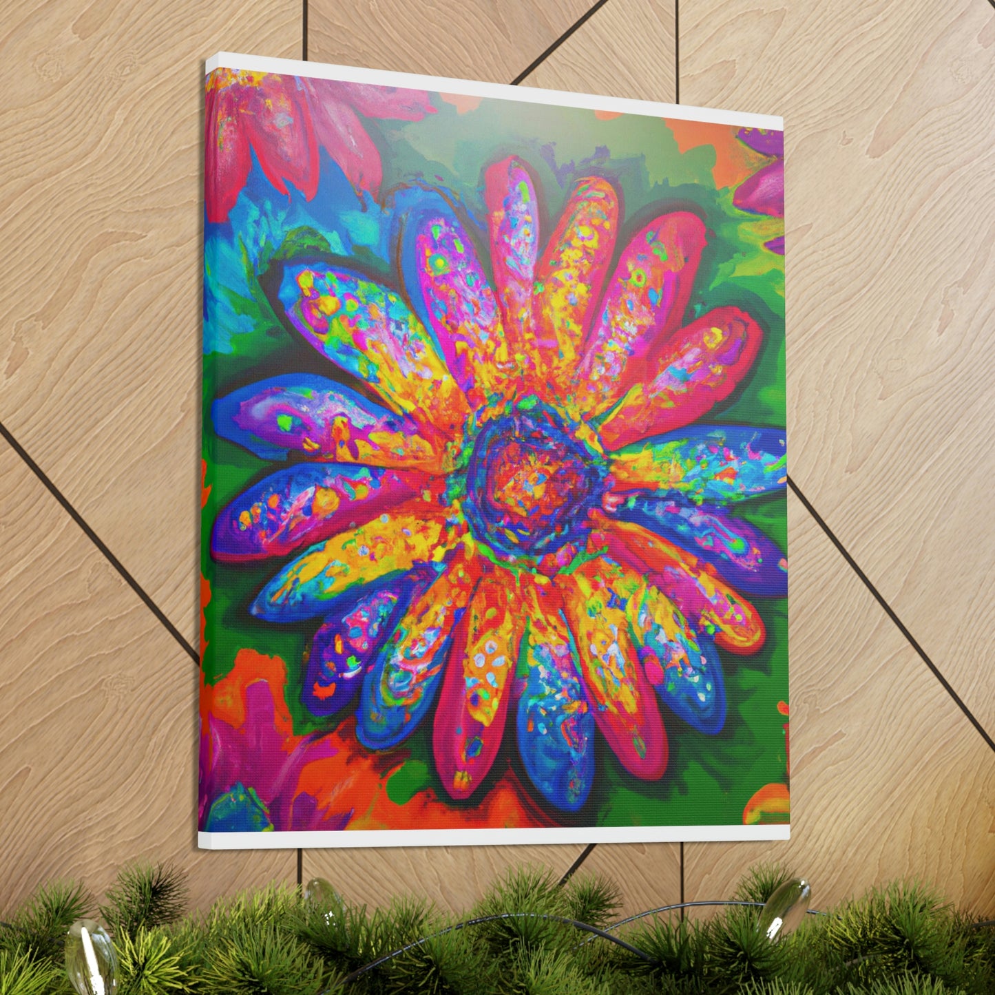 Vivid Blooms. - Canvas