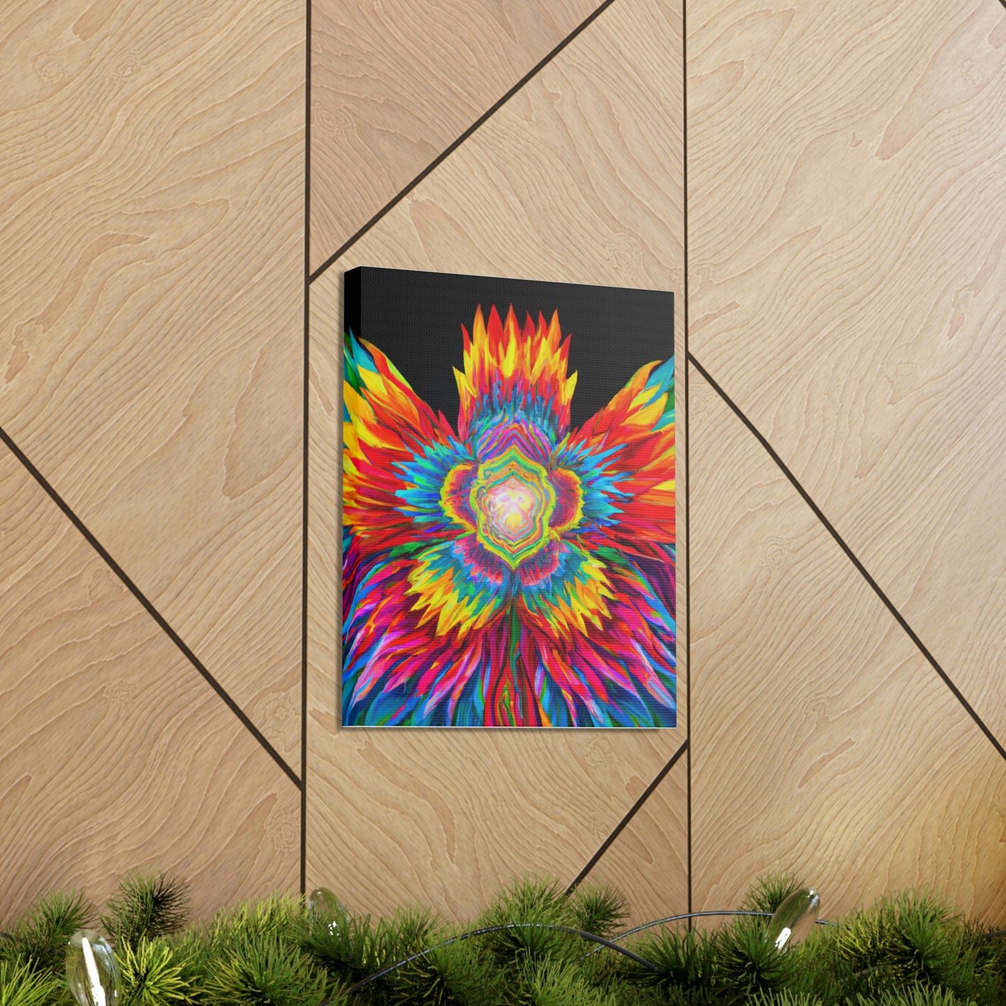 Vivid Botanica. - Canvas