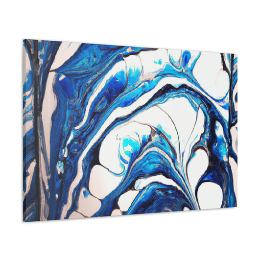 Aqua Splendor. - Canvas