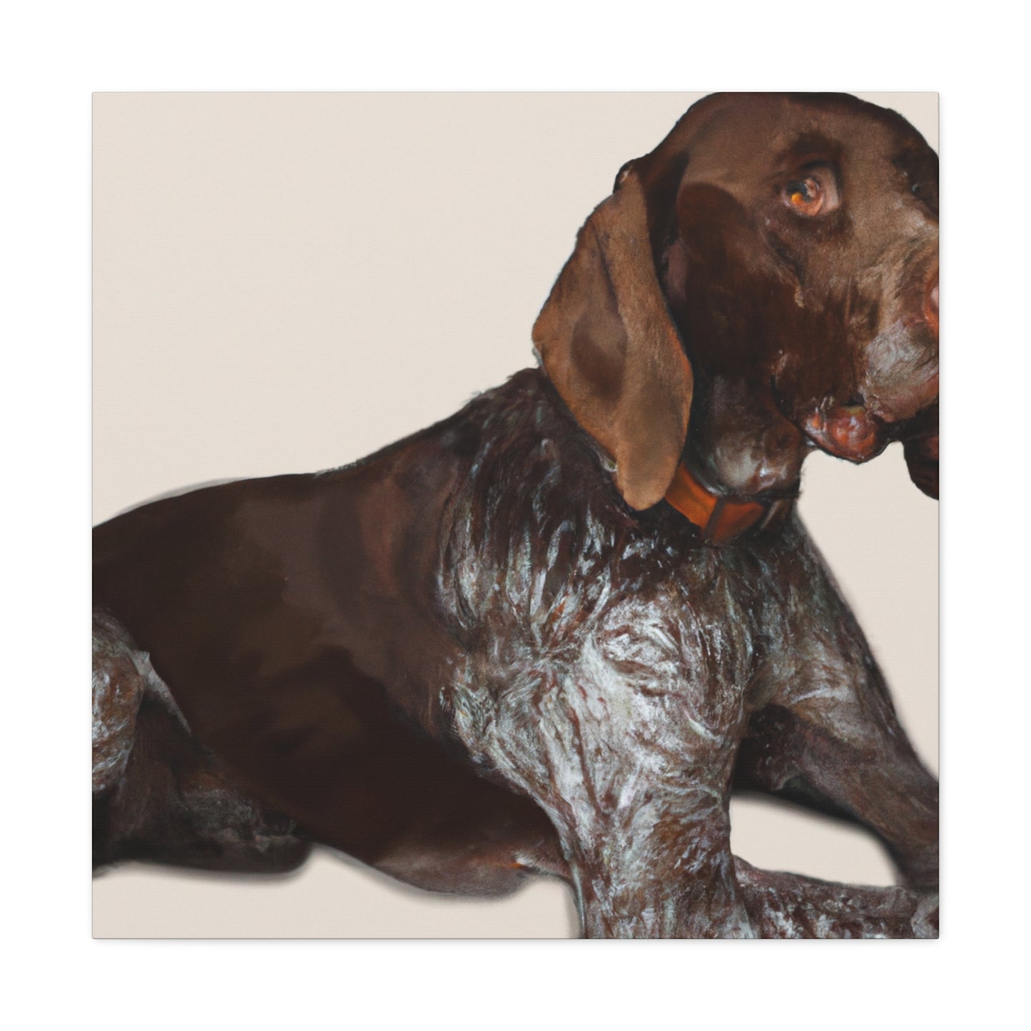 Dog Pointer Splendour - Canvas