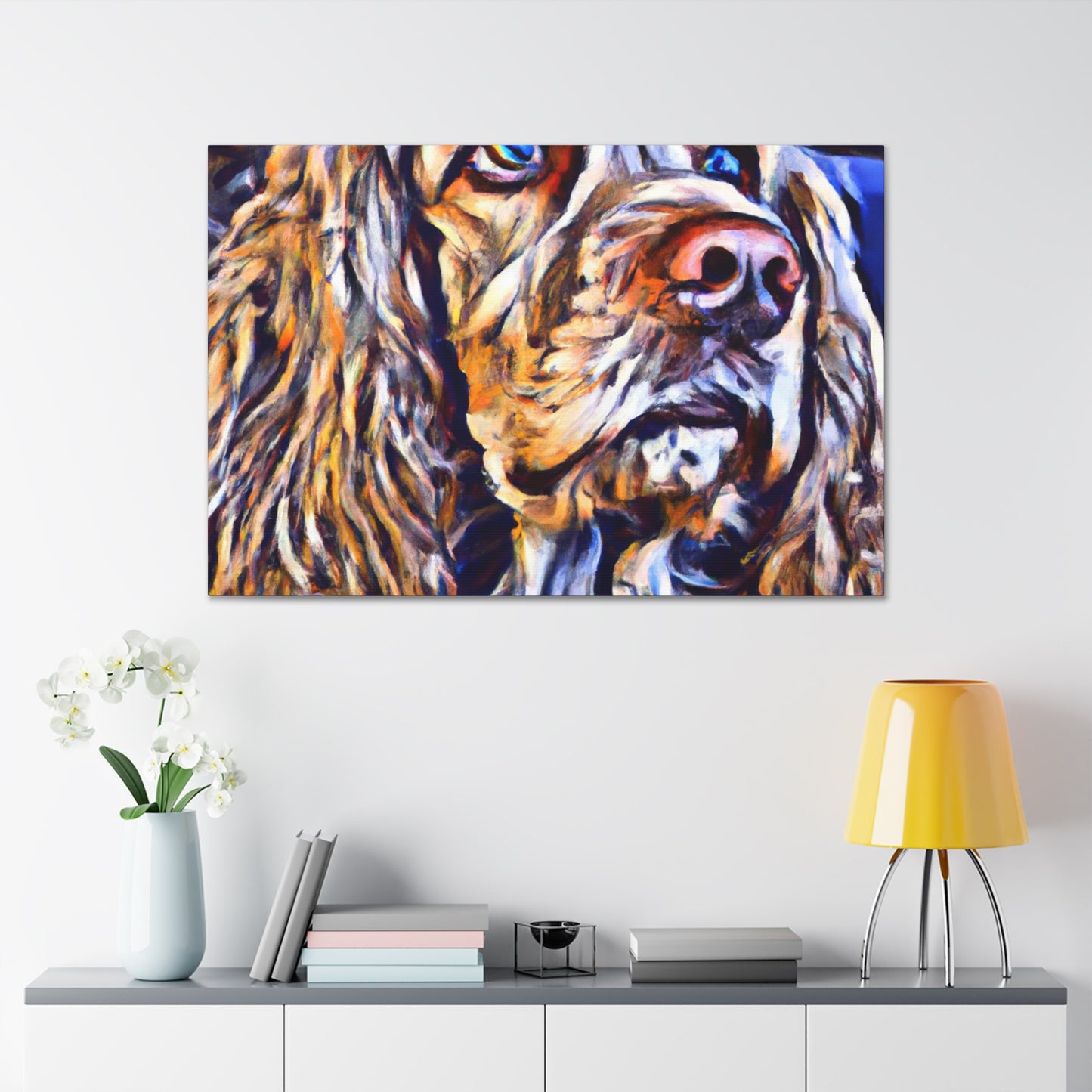 Pup Prism. - Canvas
