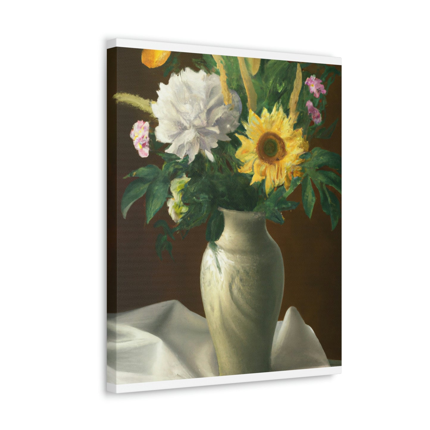 Floral Essence Glow. - Canvas
