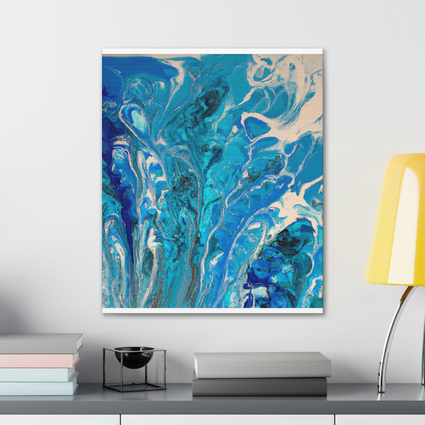 Blue Bliss. - Canvas
