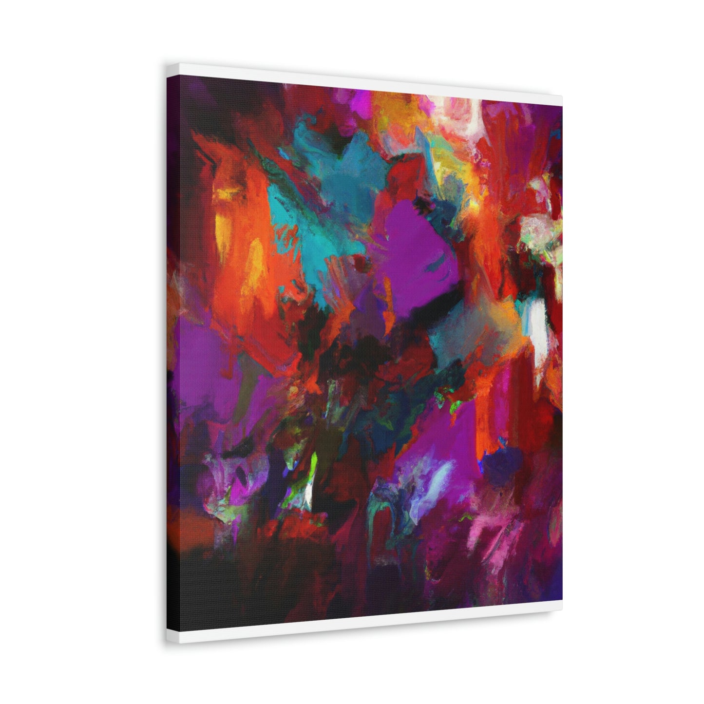"Color Cascade" - Canvas
