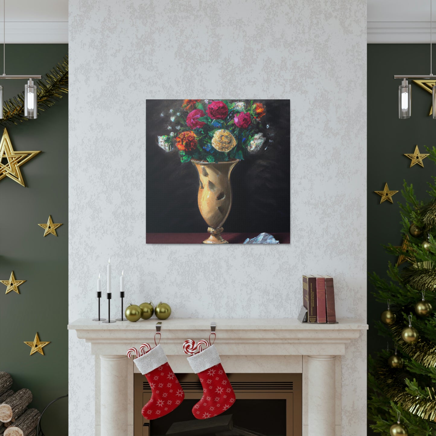 Dreamy Floral Dance - Canvas