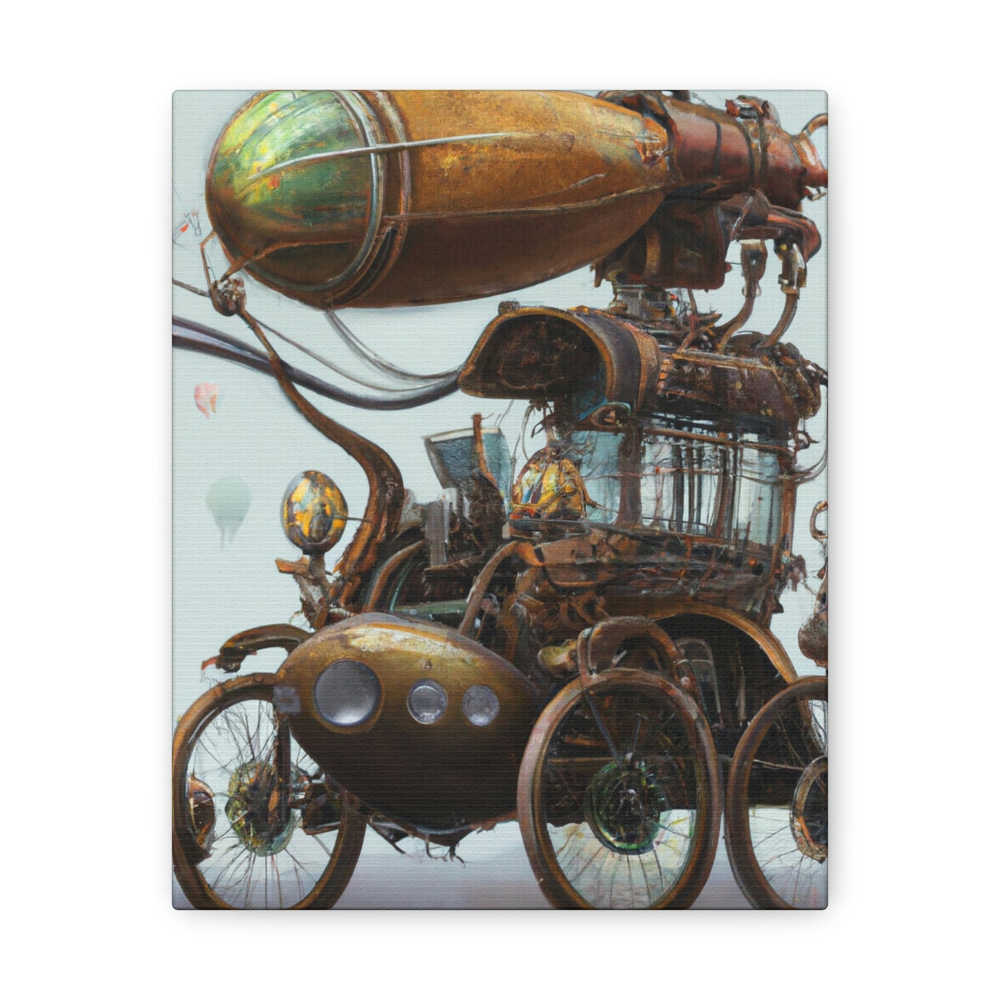 Steampunk Chariot - Canvas