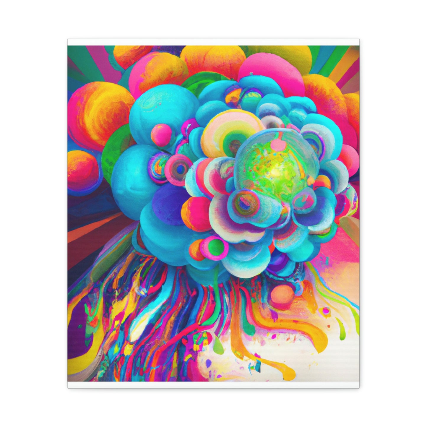 Colourful Vibes - Canvas