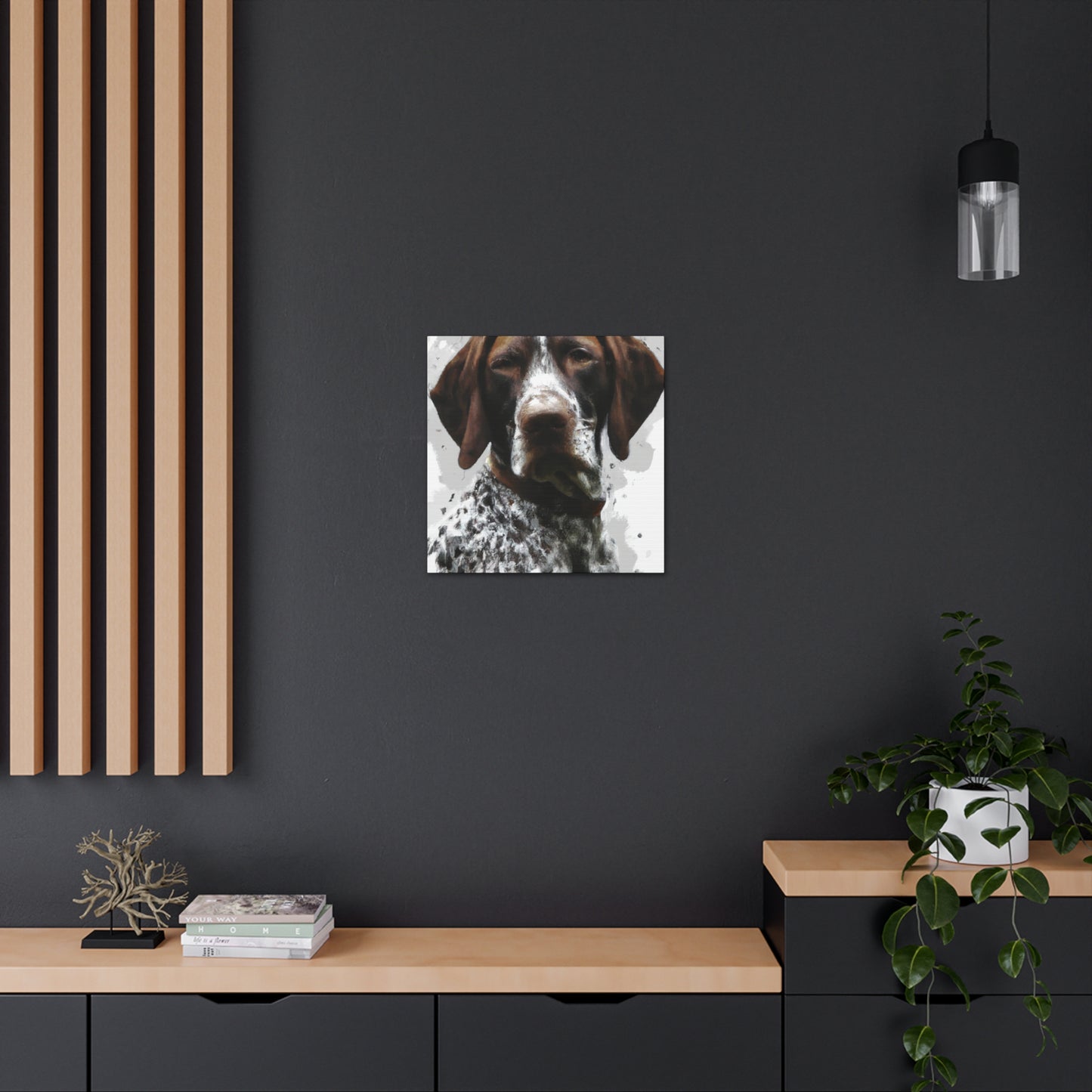 Vibrant Loyalty. - Canvas