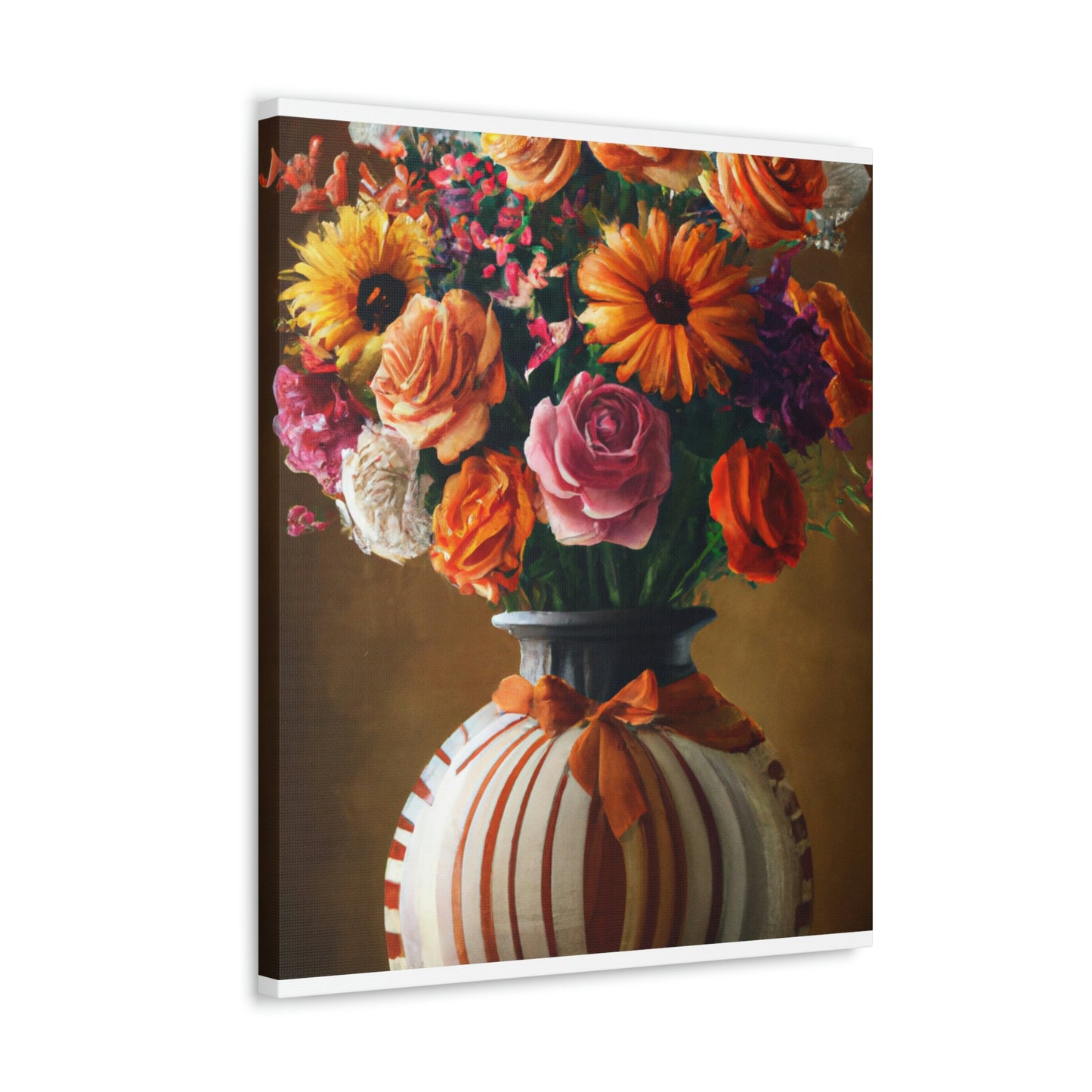 Fluid Floral Beauty - Canvas