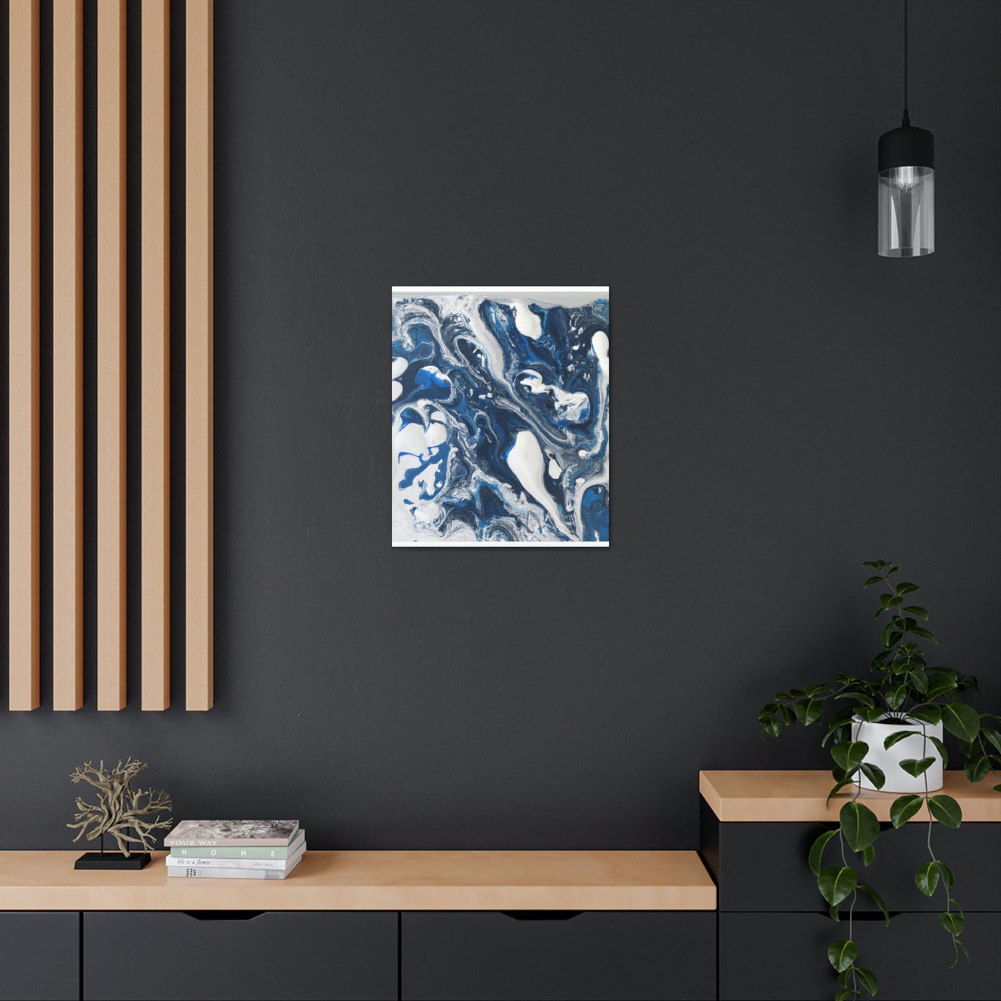 "Aqua Haven" - Canvas