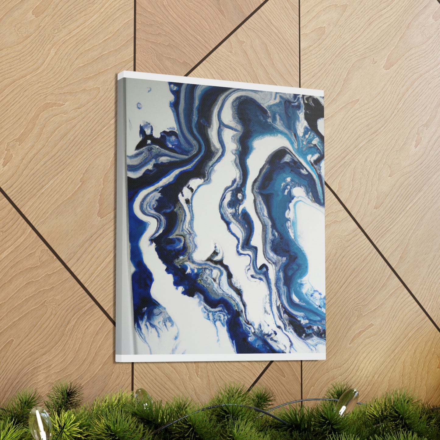"Blue Bliss" - Canvas