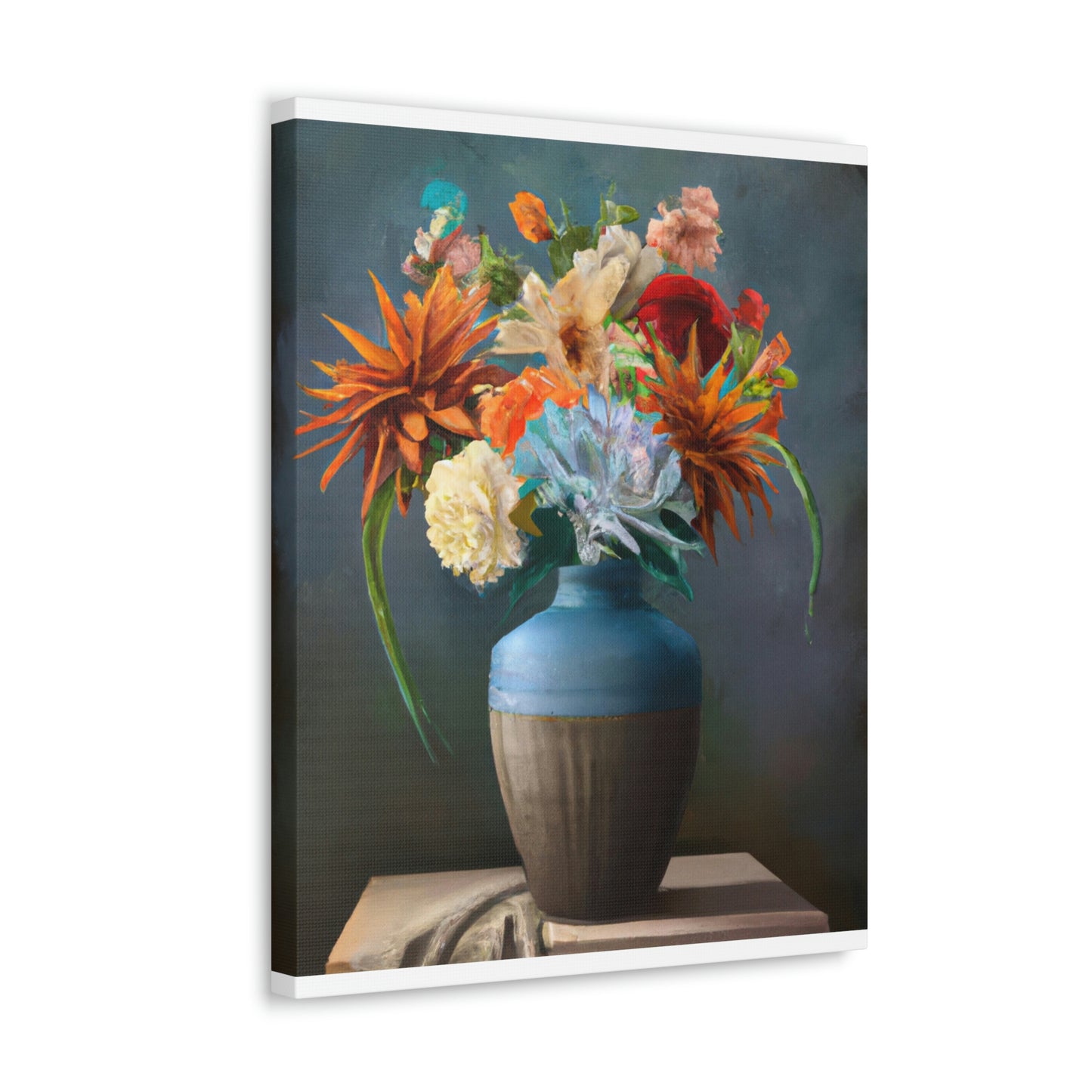 Joyous Floral Lush - Canvas