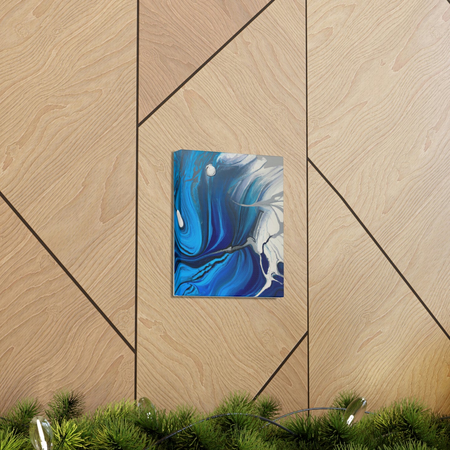 Sea Swirl. - Canvas