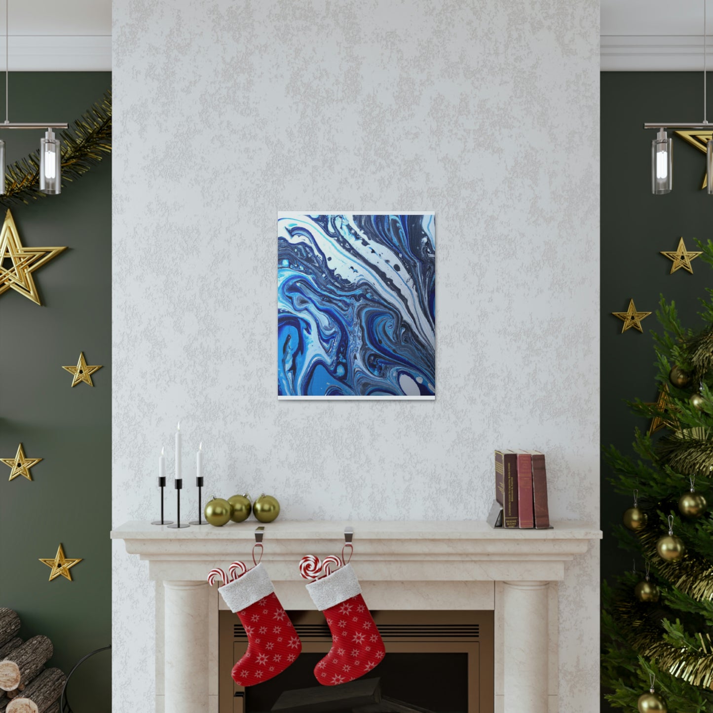 Blue Hope. - Canvas