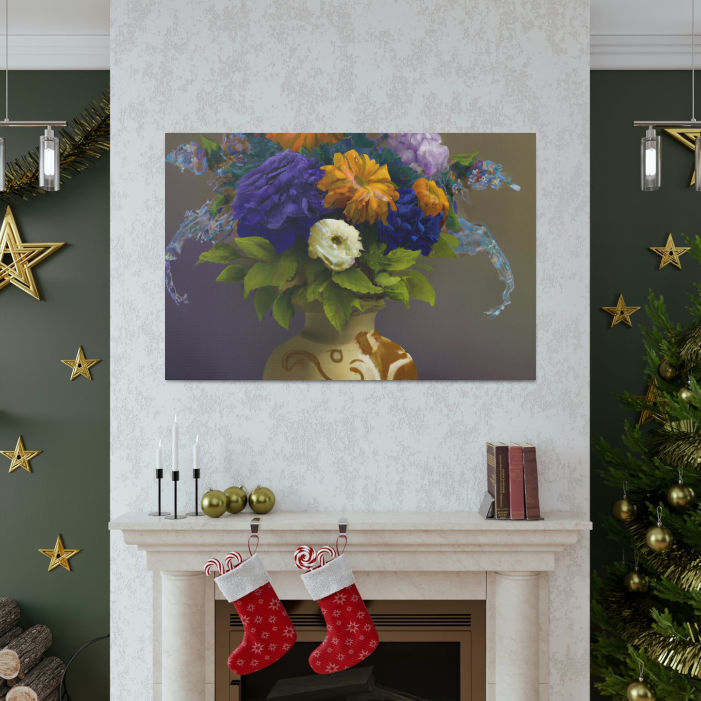 Floral Bliss Life. - Canvas