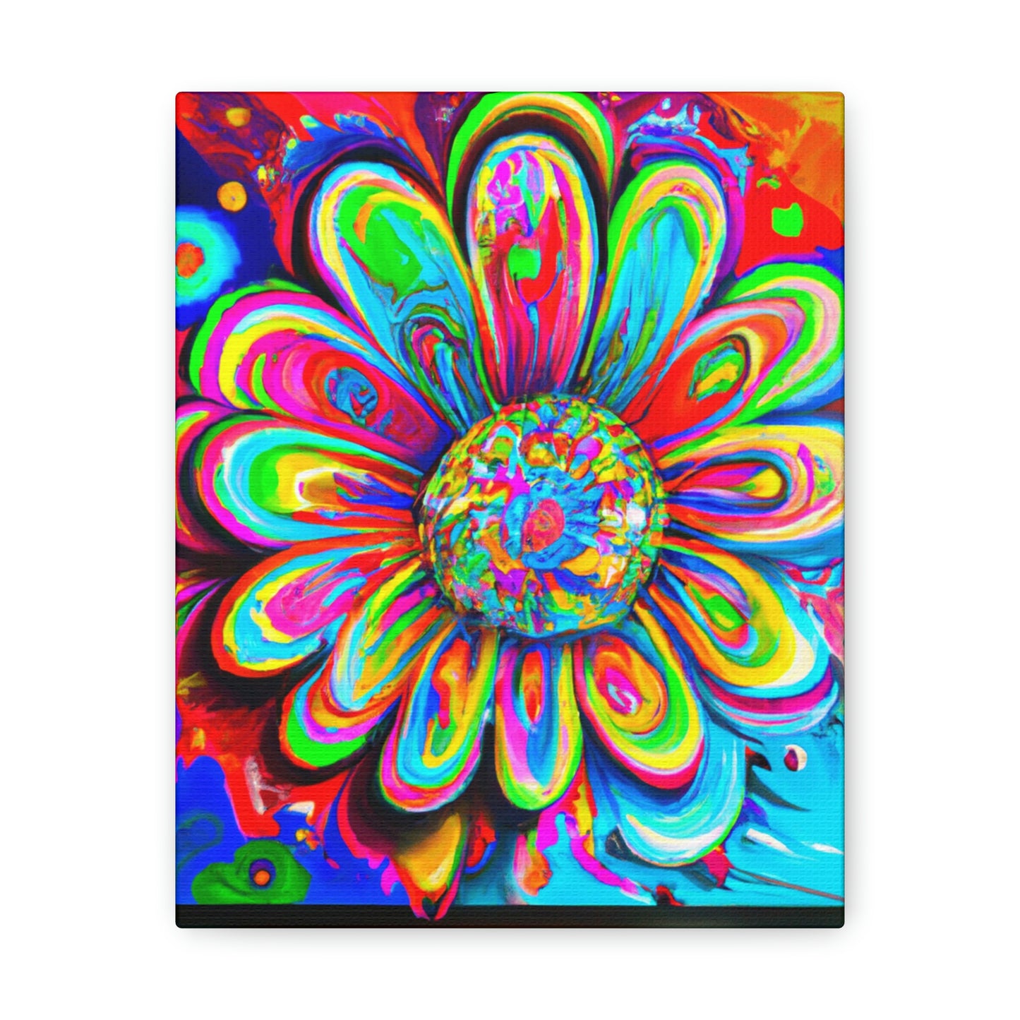 Vivid Bloom. - Canvas